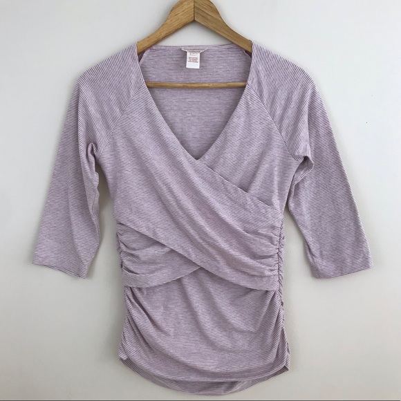 Sundance Tops - Sundance Vanessa Faux Wrap Ruched Top